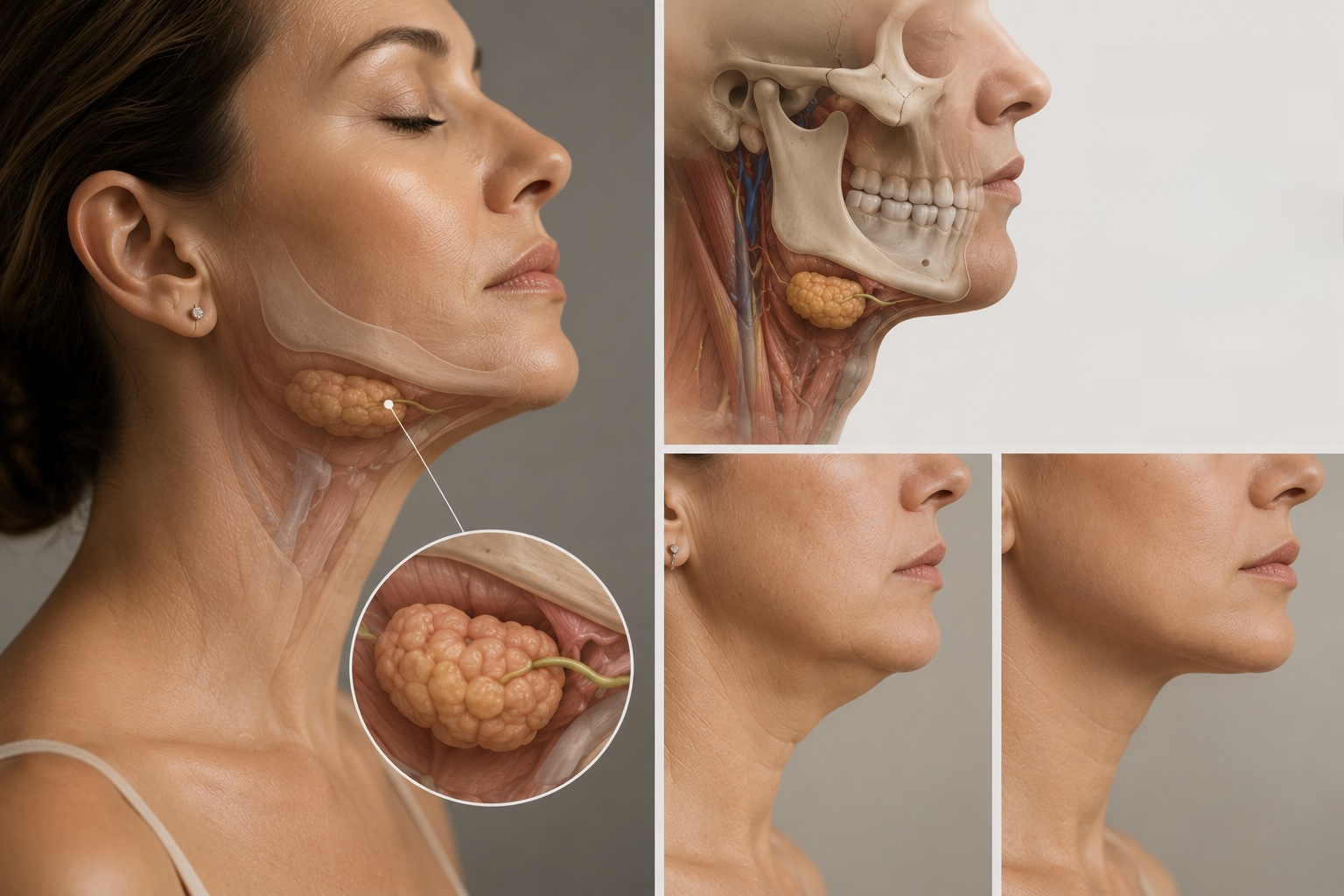 A Glândula Submandibular no Contorno Cervical